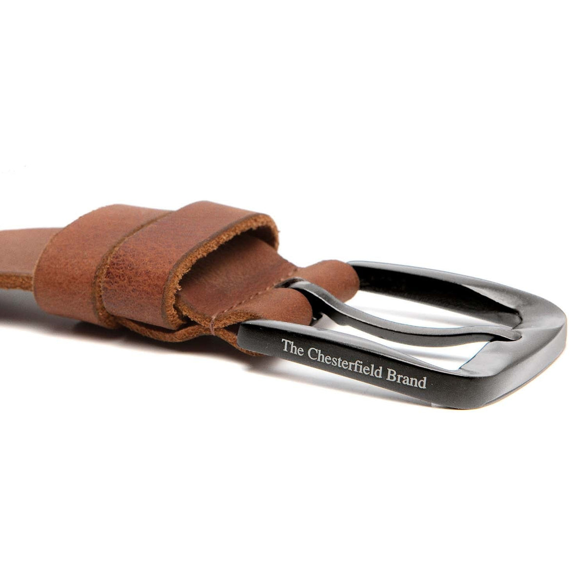 Copper Full-Grain Leather Belt رجالي – alternate product view 3
