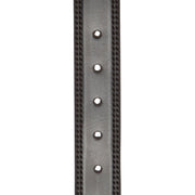 
Solid Antique Brass Hardware & Heavy-Duty Dual Zipper Detail on Manovo جلد طبيعي فل جرين Belt رجالي