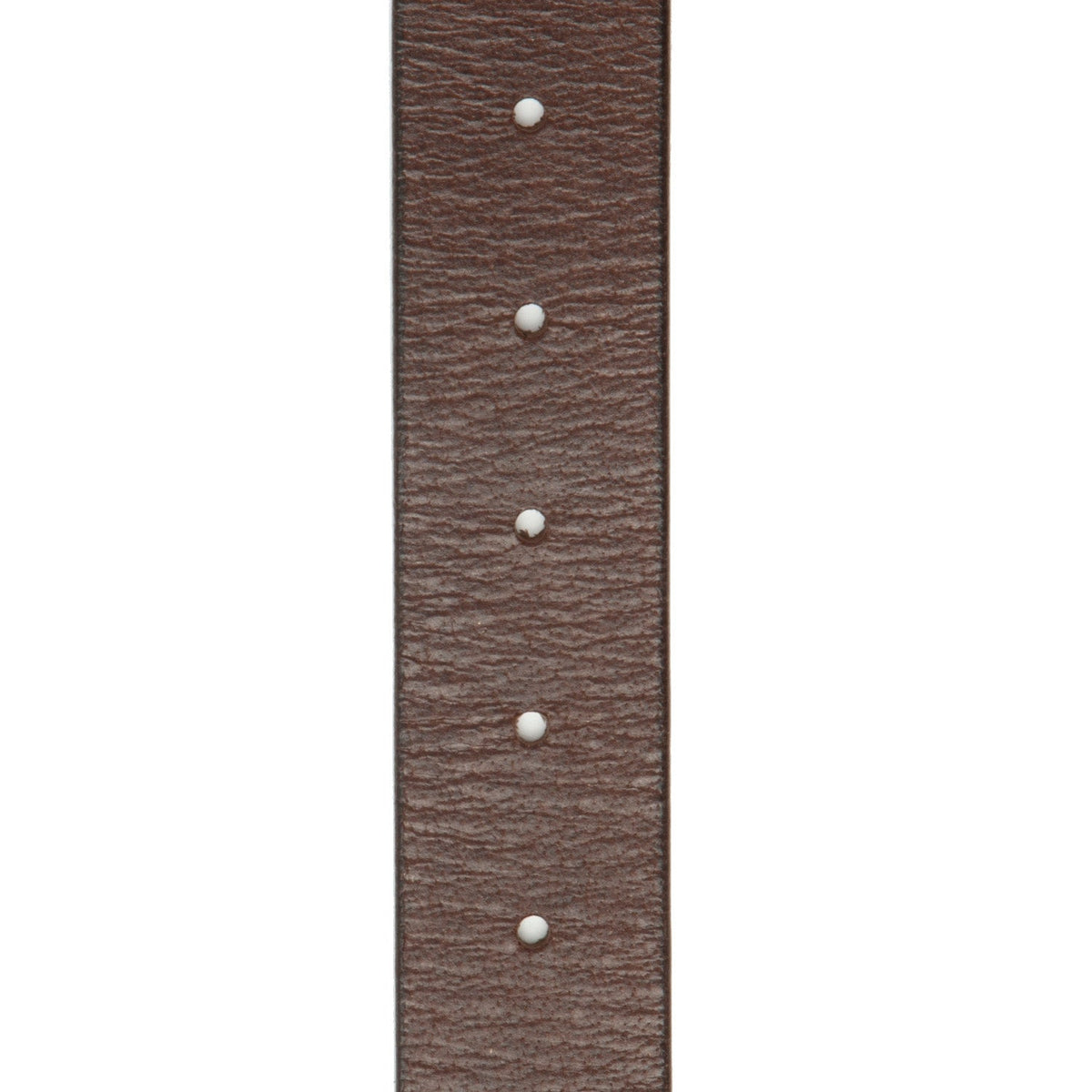 Brown Leather Belt Morrison, detail view 3