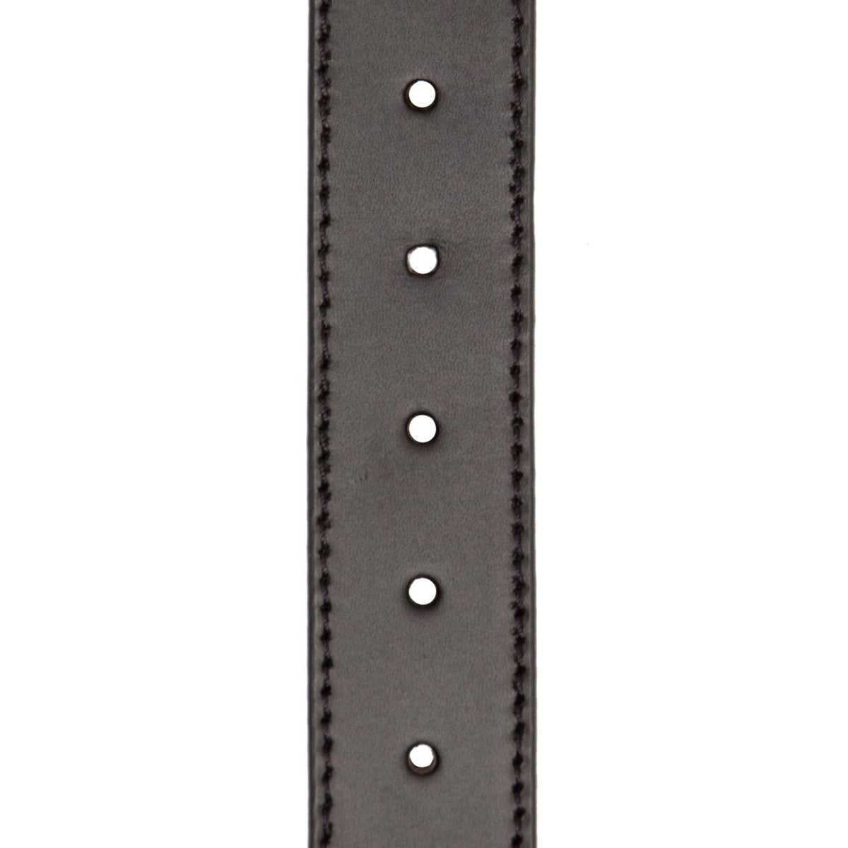 Solid Antique Brass Hardware &amp; Heavy-Duty Dual Zipper Detail on بيجaro Full-Grain Leather Belt رجالي
