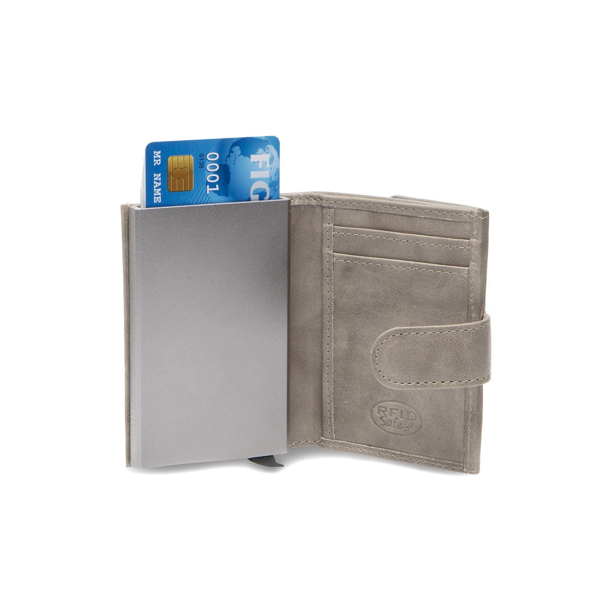 Hannover Full-Grain Leather Card Holder نسائي – alternate product view 3
