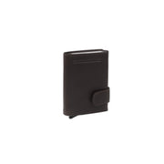 
Brown Leather Card Holder Leicester, detail view 6
