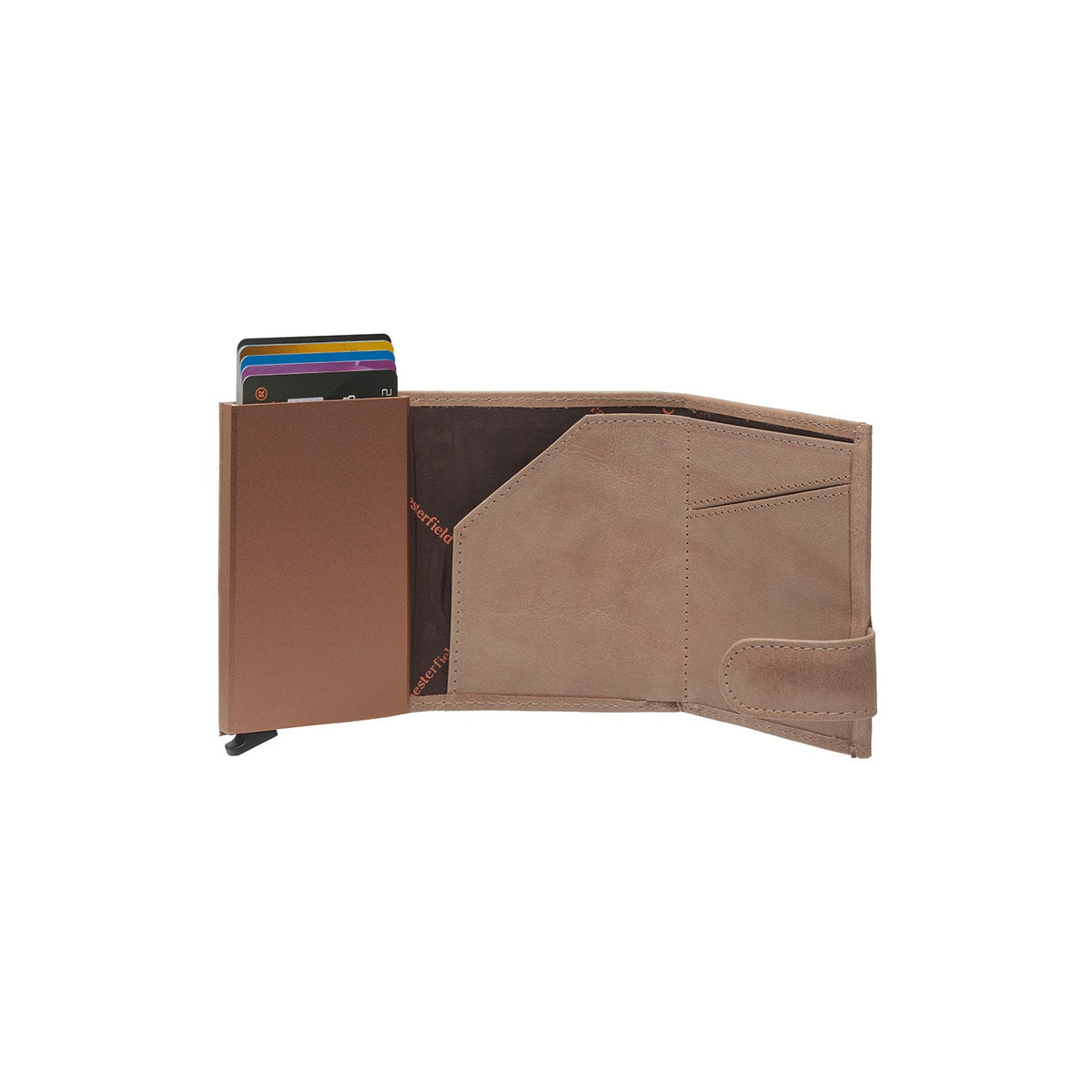 Mannheim Full-Grain Leather Card Holder نسائي – alternate product view 3
