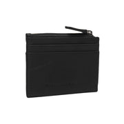 Leather Card Wallet نسائي in Classic 100% Full-Grain Leather - Full Exterior Front Profile View | Buy Online