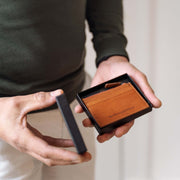 Leather Card Wallet نسائي – alternate product view 2