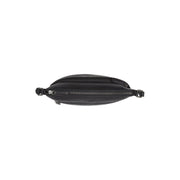 Durban Full-Grain Leather Crossbody Bag نسائي - Structured Side Profile Showing Gusset Depth &amp; Expansion Capacity