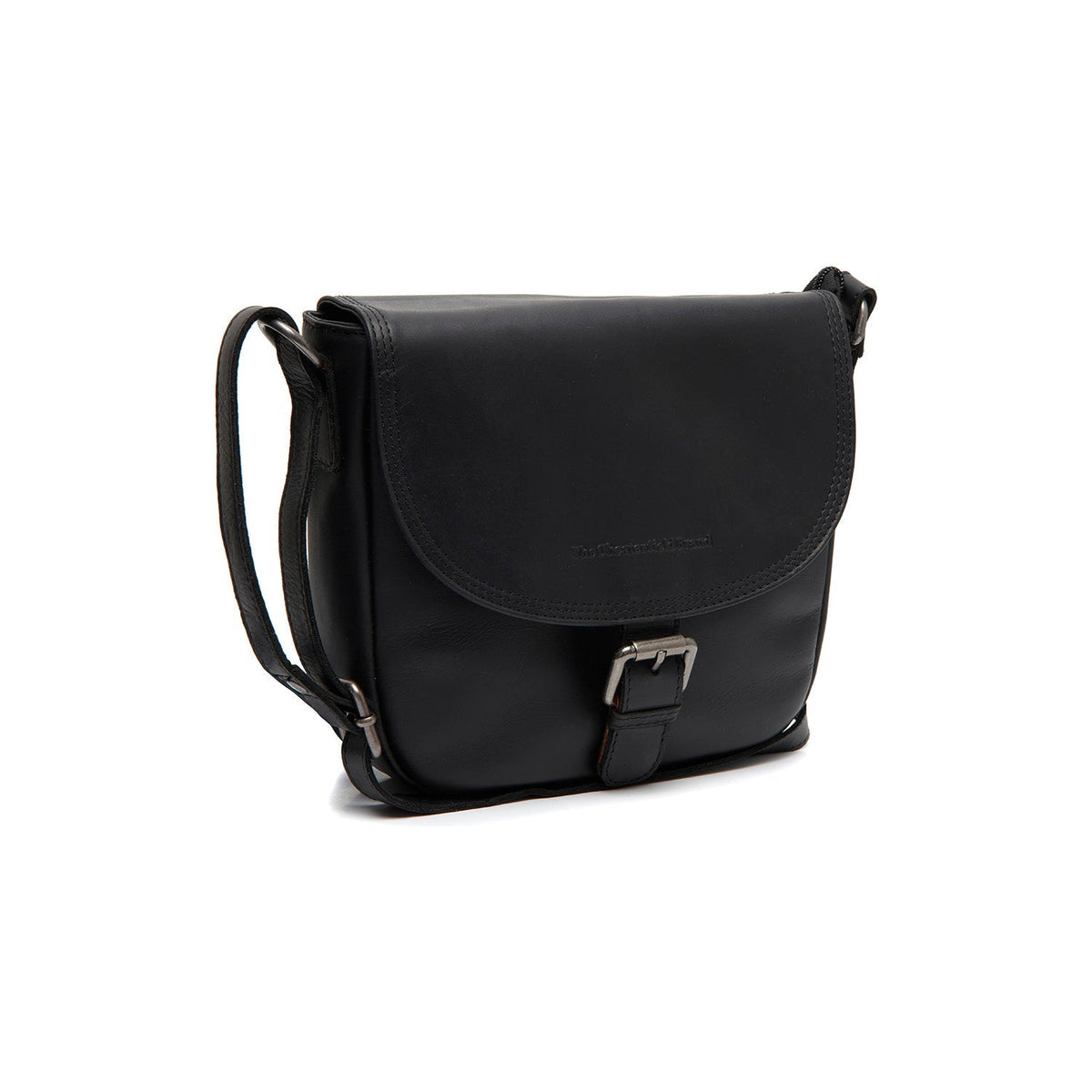 Lucian Full-Grain Leather Crossbody Bag نسائي in Classic 100% Full-Grain Leather - Full Exterior Front Profile View | Buy Online