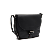 Lucian Full-Grain Leather Crossbody Bag نسائي in Classic 100% Full-Grain Leather - Full Exterior Front Profile View | Buy Online