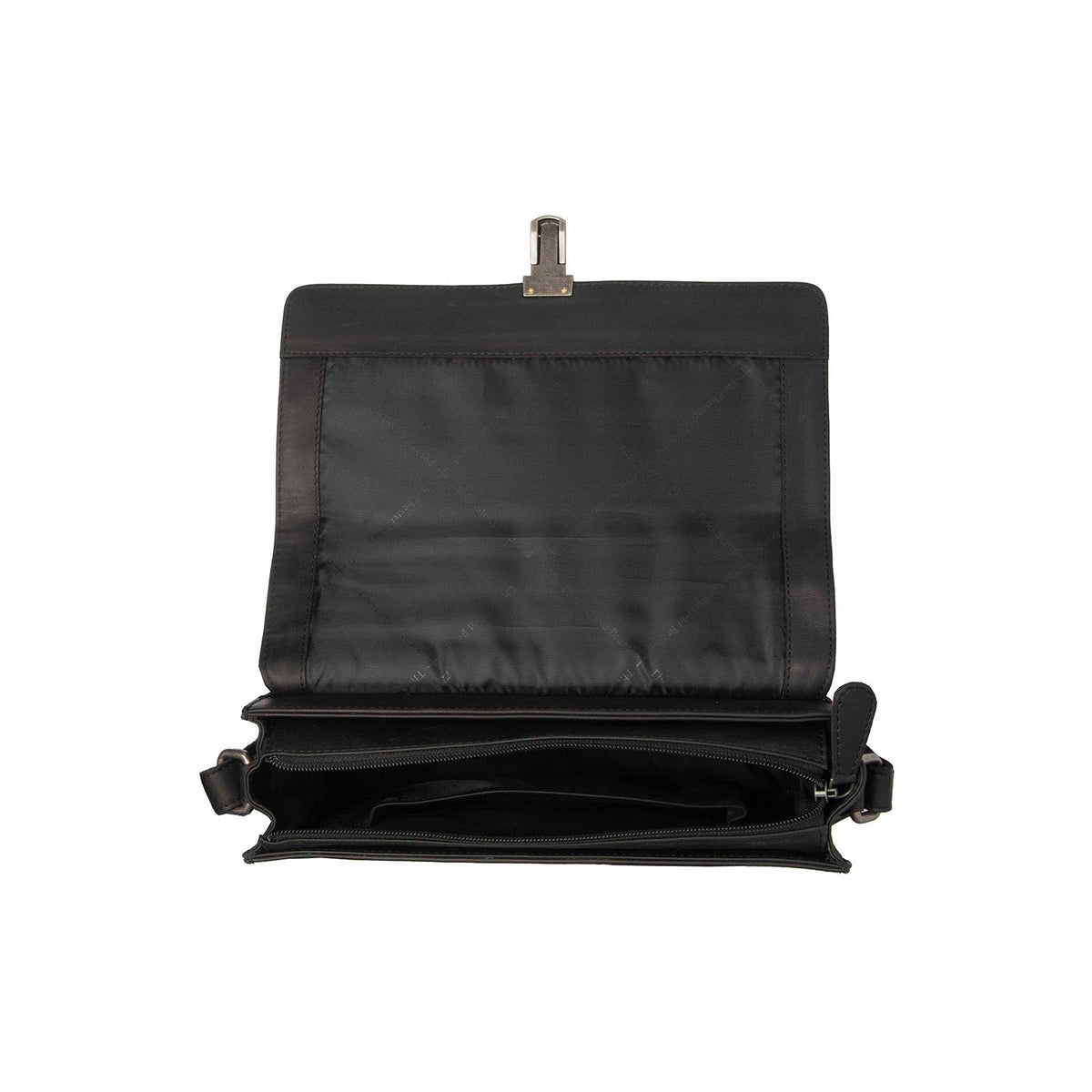 
عرض البطانة الداخلية Showing Dedicated Padded Laptop Sleeve & Multi-Compartment Organization