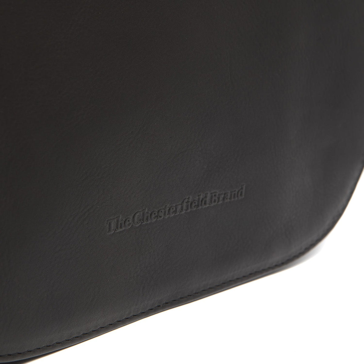 Solid Antique Brass Hardware &amp; Heavy-Duty Dual Zipper Detail on Millie Full-Grain Leather Crossbody Bag نسائي