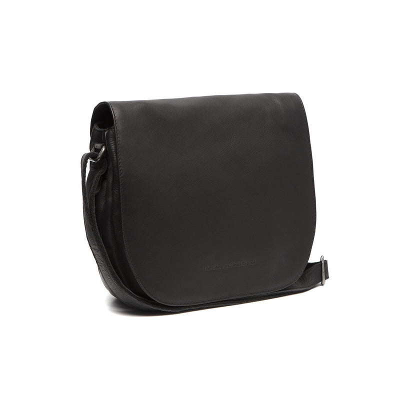 Millie Full-Grain Leather Crossbody Bag in Classic 100% Full-Grain Leather - Full Exterior Front Profile View | Buy Online