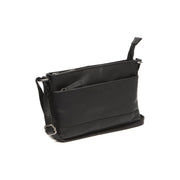 Salerno Full-Grain Leather Crossbody Bag نسائي in Classic 100% Full-Grain Leather - Full Exterior Front Profile View | Buy Online