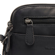 
Classic 100% Full-Grain leather Bag - عرض خلفي يوضح أحزمة الجلد المقواة والخياطة المتقنة