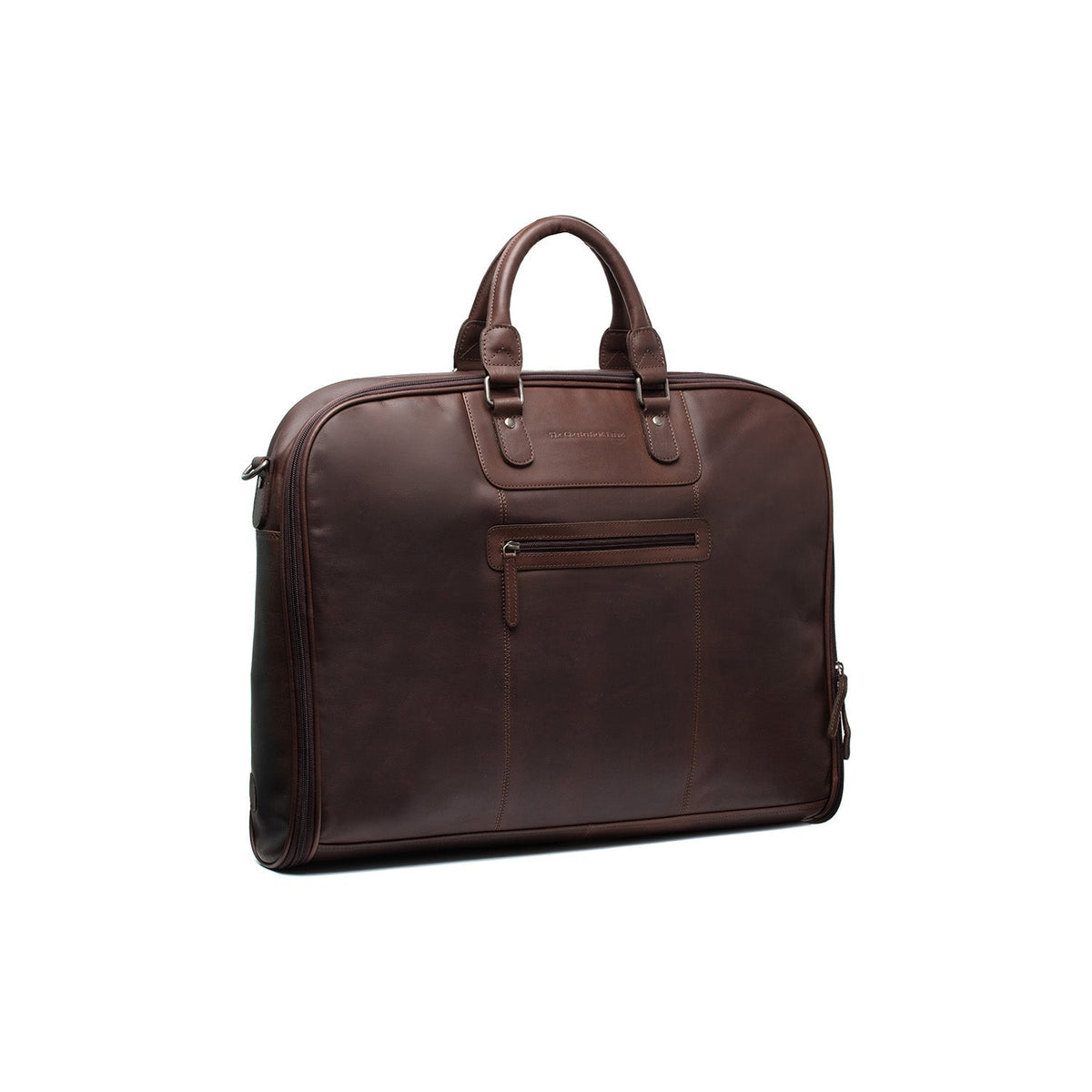 Tailored Rib Cuffs &amp; Hem Craftsmanship Construction Detail on Leather Garment Bag Josh نسائي