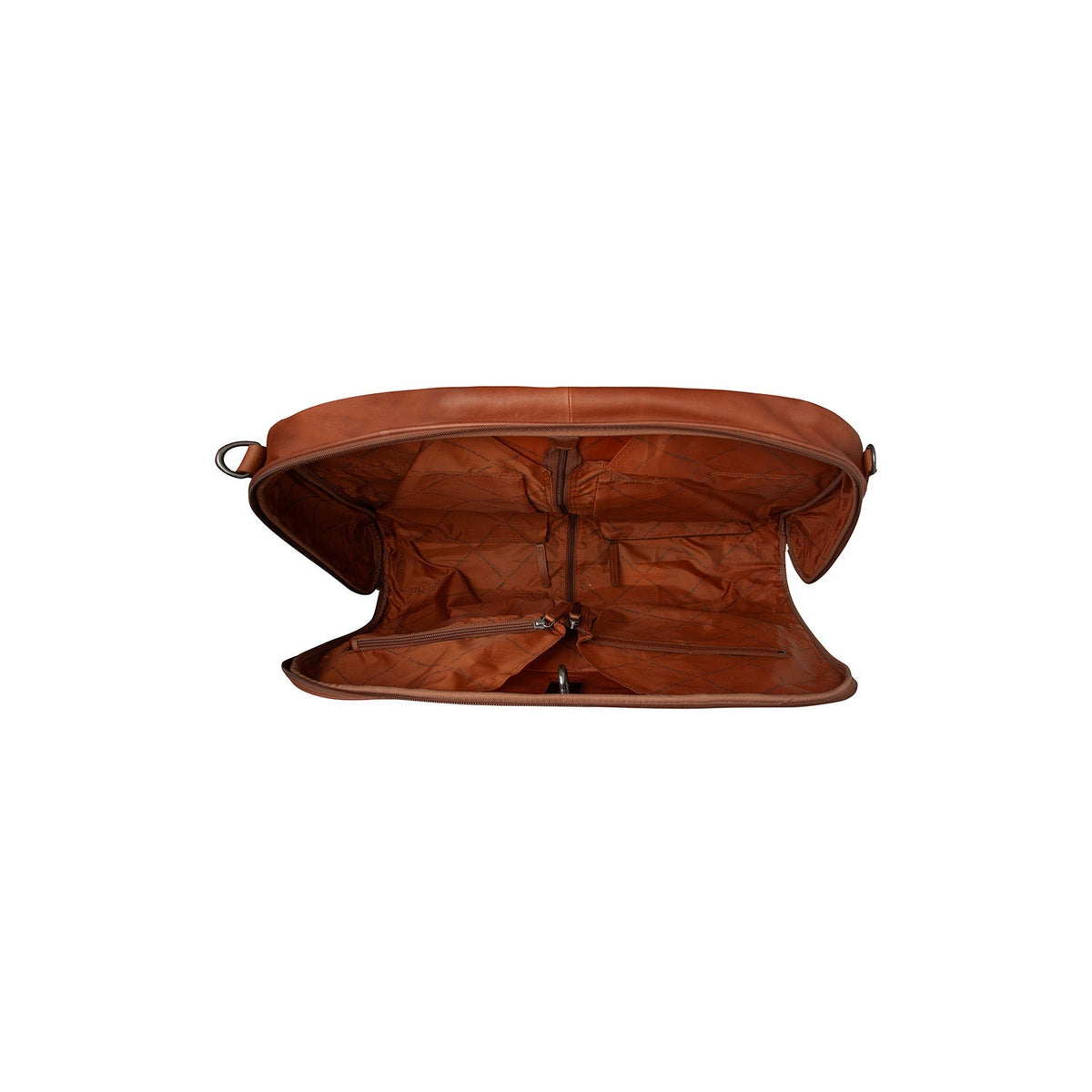 Cognac Leather Garment Bag Josh نسائي, detail view 3