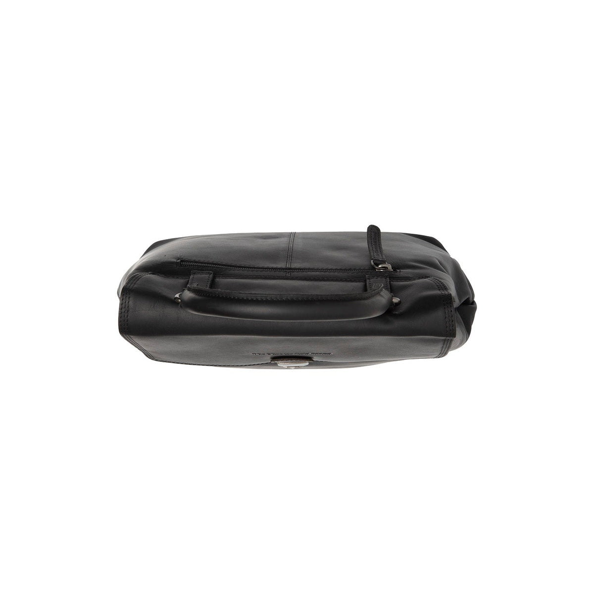 Angera Full-Grain Leather Handbag نسائي - Lateral Side Profile View Showing Sleeve Cut &amp; Athletic Taper Fit