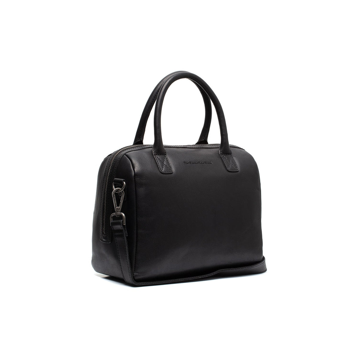 Langton Full-Grain Leather Handbag نسائي in Classic 100% Full-Grain Leather - Front Profile View &amp; Tailored Silhouette | Buy Online
