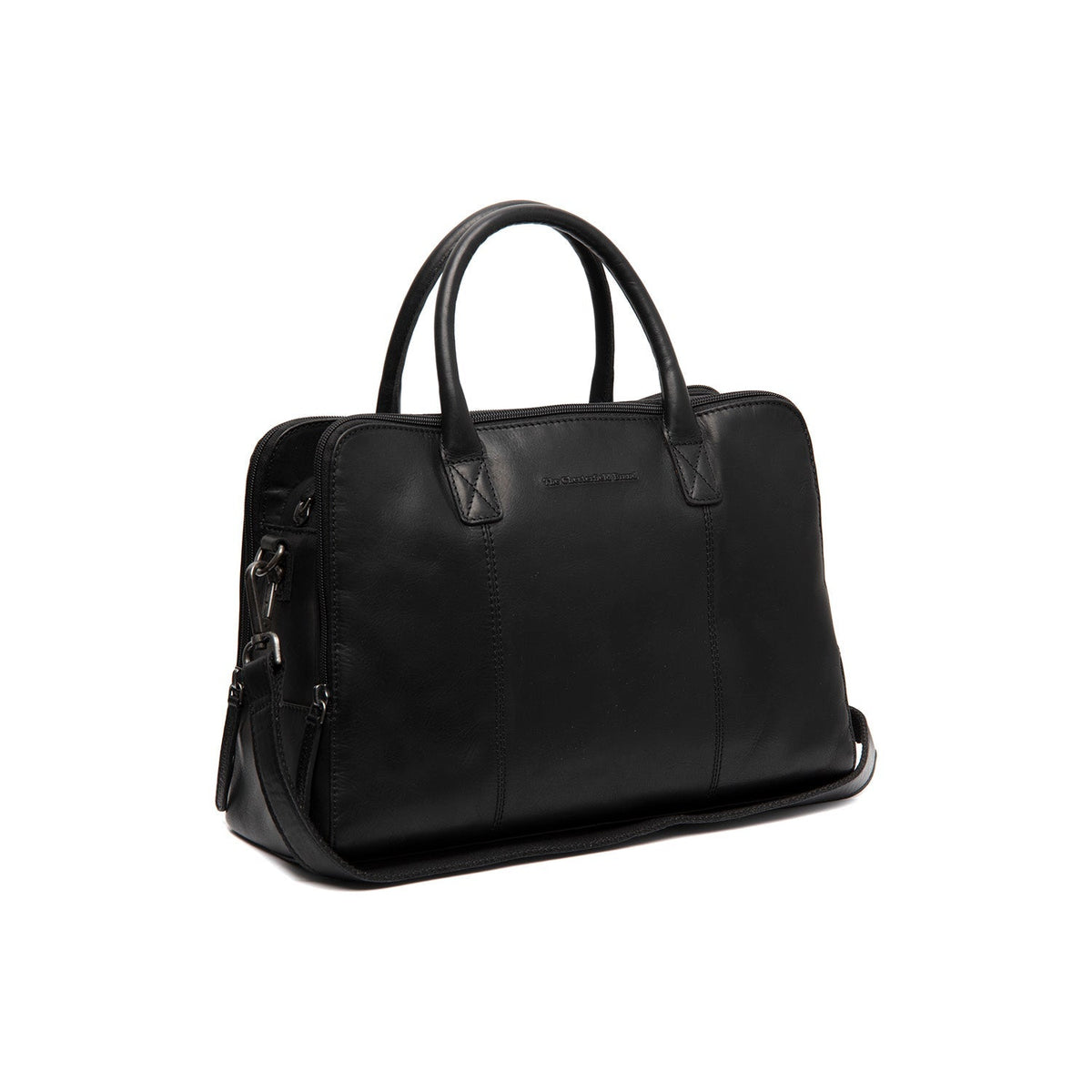 Layton Full-Grain Leather Handbag نسائي in Classic 100% Full-Grain Leather - Front Profile View &amp; Tailored Silhouette | Buy Online