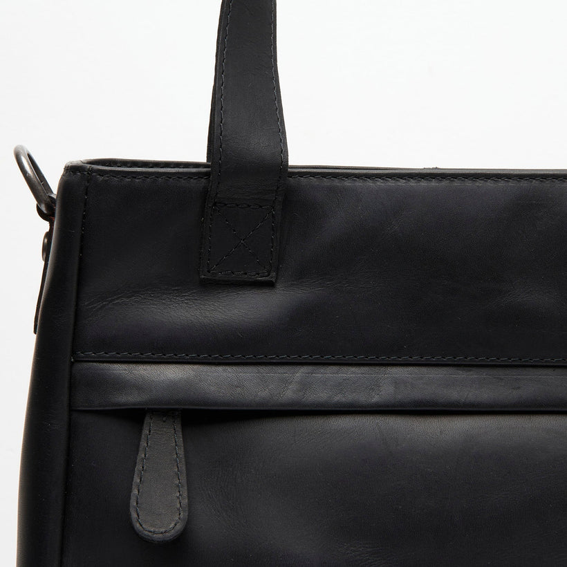 Lingfield Full-Grain Leather Handbag نسائي