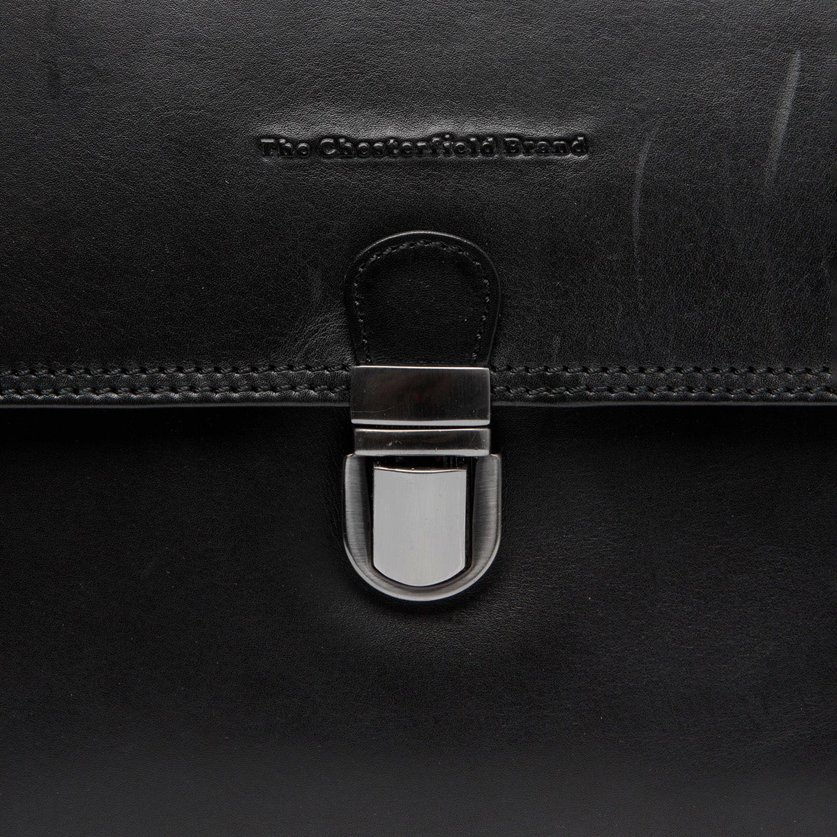 Classic 100% Full-Grain leather Goods - Back View Showing Tailored Shoulder Fit &amp; Clean Hemline