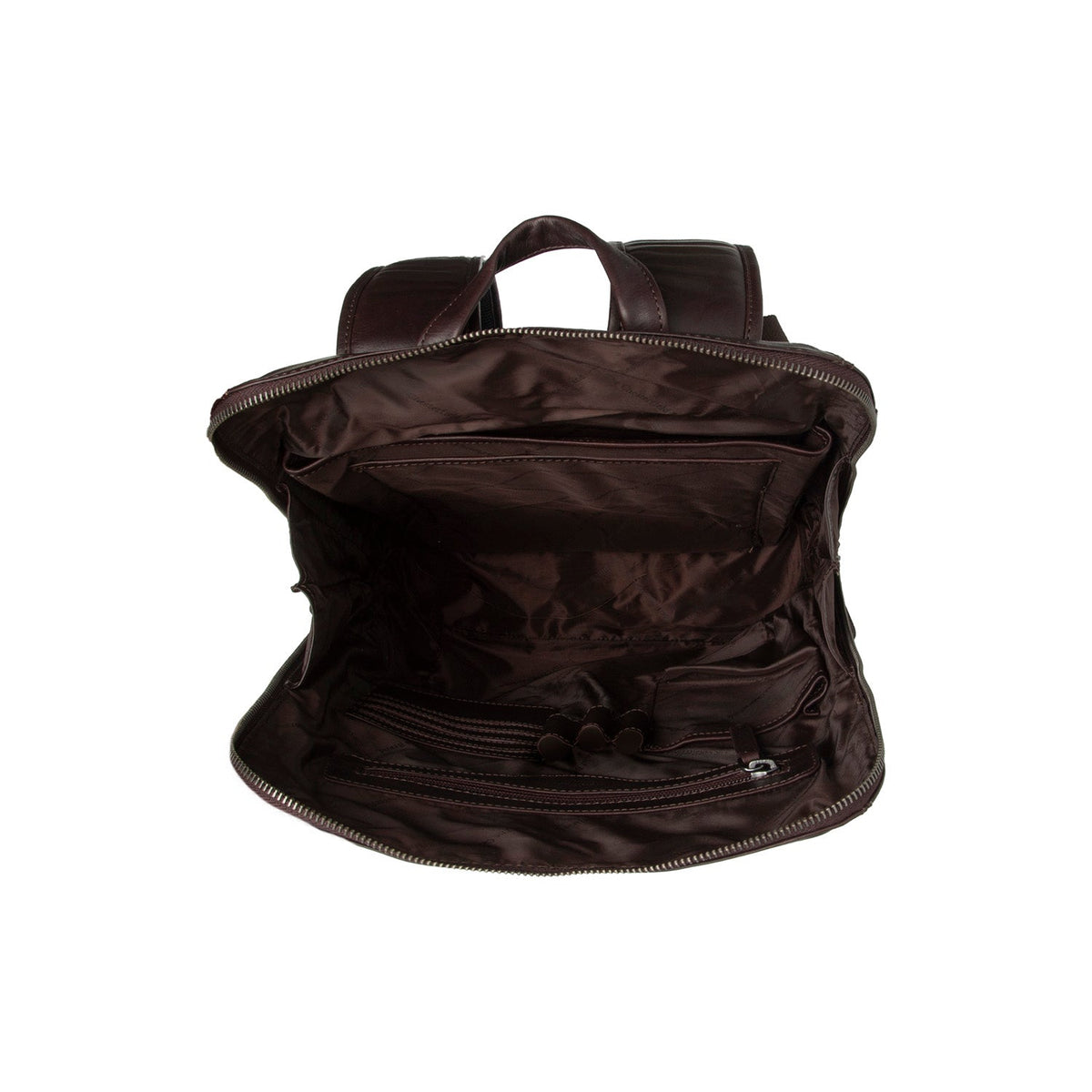 Filmore Full-Grain Leather Laptop Backpack نسائي – alternate product view 3