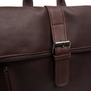 Larsson Full-Grain Leather Laptop Backpack نسائي – alternate product view 2