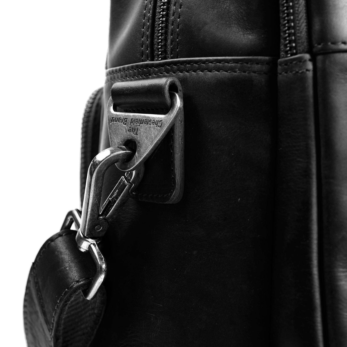 Interior View Showing Dedicated Padded Laptop Sleeve &amp; Multi-Compartment Organization