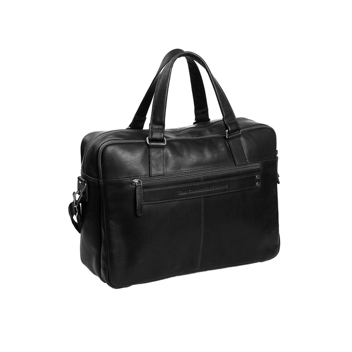 Reinforced Leather Base with Protective Metal Studs Detail