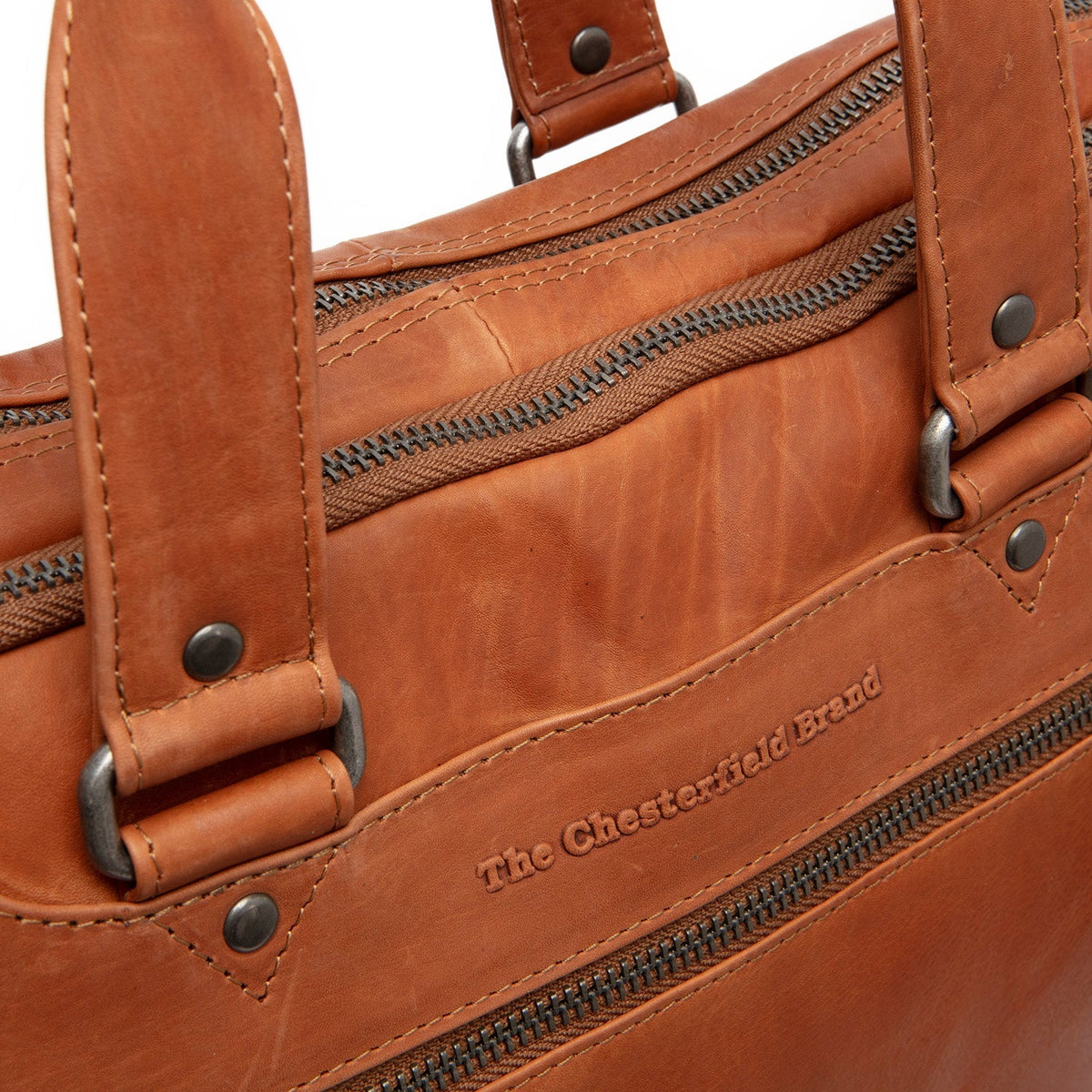 Montara Full-Grain Leather Laptop Bag نسائي – alternate product view 2