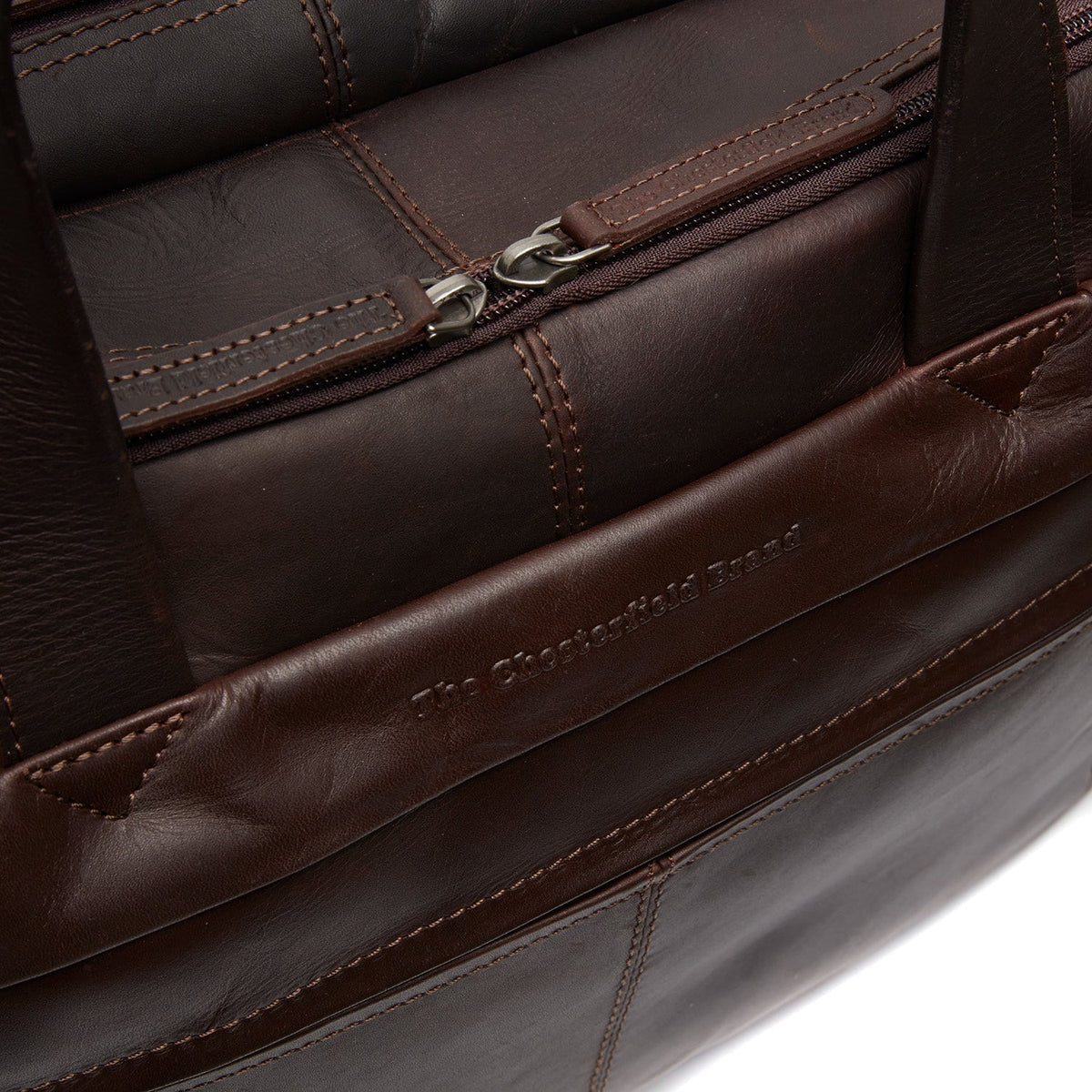 Ryan Full-Grain Leather Laptop Bag رجالي – alternate product view 3