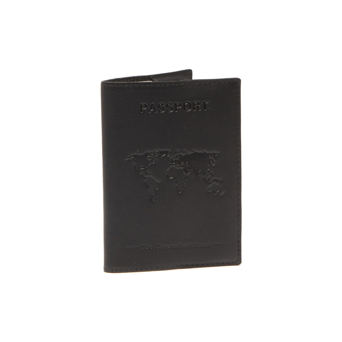 Leather Passport Case نسائي in Classic 100% Full-Grain Leather - Front Profile View &amp; Tailored Silhouette | Buy Online