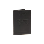 Leather Passport Case نسائي in Classic 100% Full-Grain Leather - Front Profile View &amp; Tailored Silhouette | Buy Online