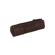 Brown Leather Pencil Case Lea نسائي, detail view 3