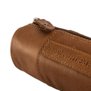 Cognac Leather Pencil Case Lea نسائي, detail view 3