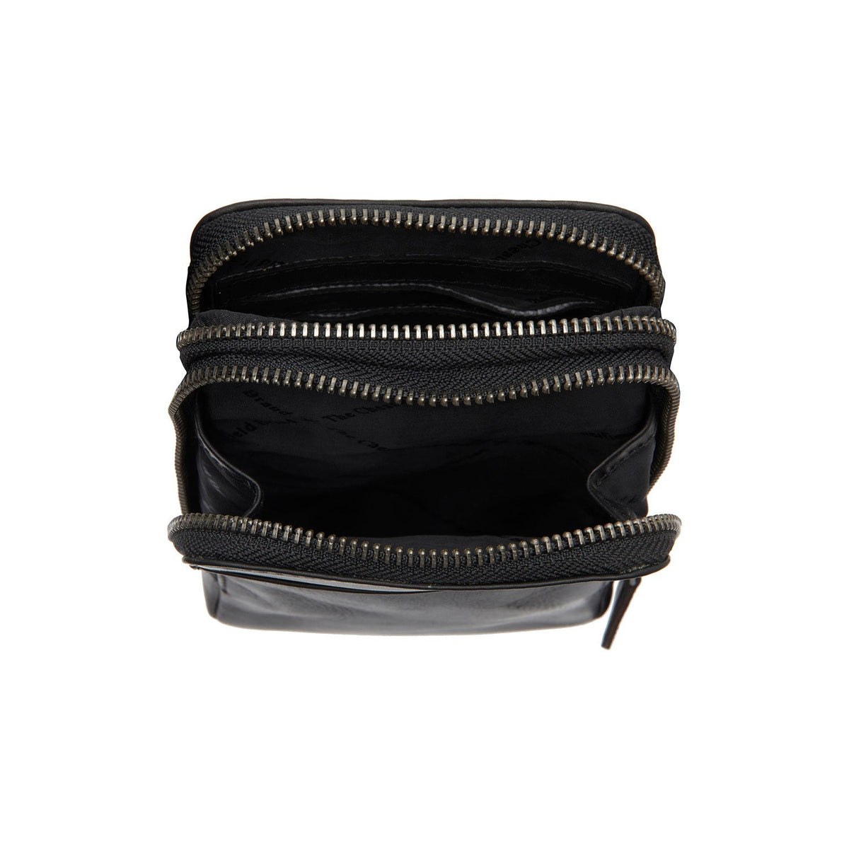 Interior View Showing Quilted Viscose Lining &amp; Dual Inside Utility Storage Pockets