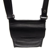 Authentic 100% Full-Grain Leather Grain Texture &amp; Heavy-Duty Seam Stitching Detail
