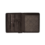 Tailored Rib Cuffs & Hem Craftsmanship Construction Detail on Leather Portfolio Barnet