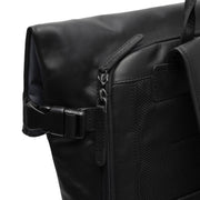 Bornholm Full-Grain Leather Roll-top Backpack نسائي – alternate product view 2