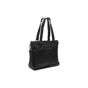 Rome Full-Grain Leather Shopper نسائي in Classic 100% Full-Grain Leather - Full Exterior Front Profile View | Buy Online