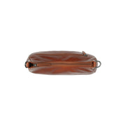Cognac Leather Shoulder Bag Alexandria, detail view 3
