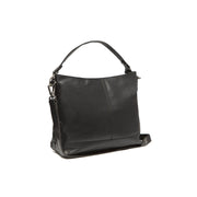 Amelia Full-Grain Leather Shoulder Bag نسائي in Classic 100% Full-Grain Leather - Full Exterior Front Profile View | Buy Online