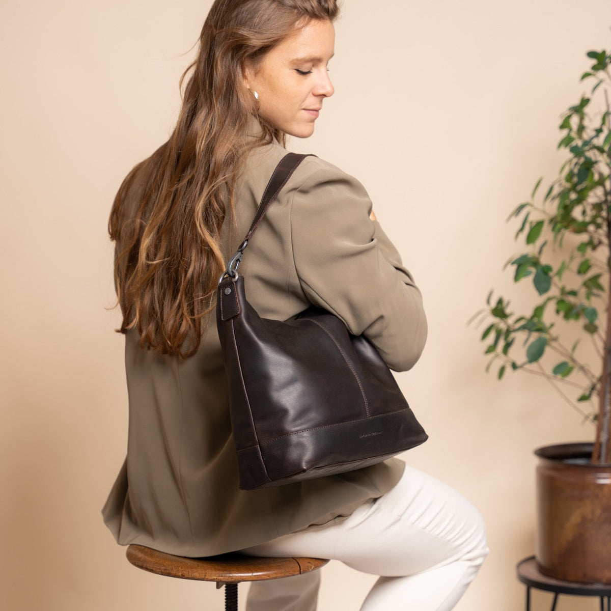Everyday Carry Perspective Showing Ergonomic Grab Handle &amp; Strap Comfort