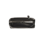 Andrade Full-Grain Leather Shoulder Bag نسائي - Structured Side Profile Showing Gusset Depth &amp; Expansion Capacity