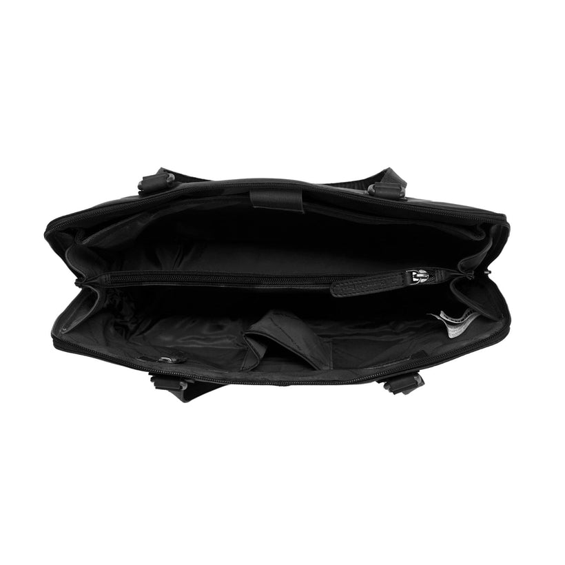 Flint Full-Grain Leather Shoulder Bag نسائي
