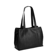Gail Full-Grain Leather Shoulder Bag نسائي in Classic 100% Full-Grain Leather - Full Exterior Front Profile View | Buy Online