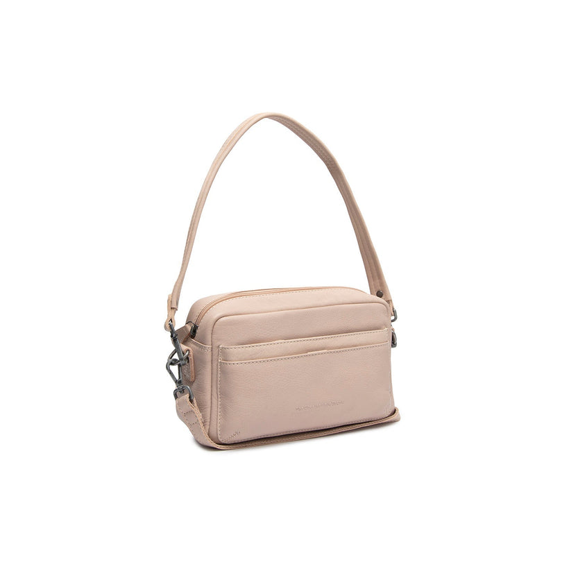 Liora Full-Grain Leather Shoulder Bag نسائي
