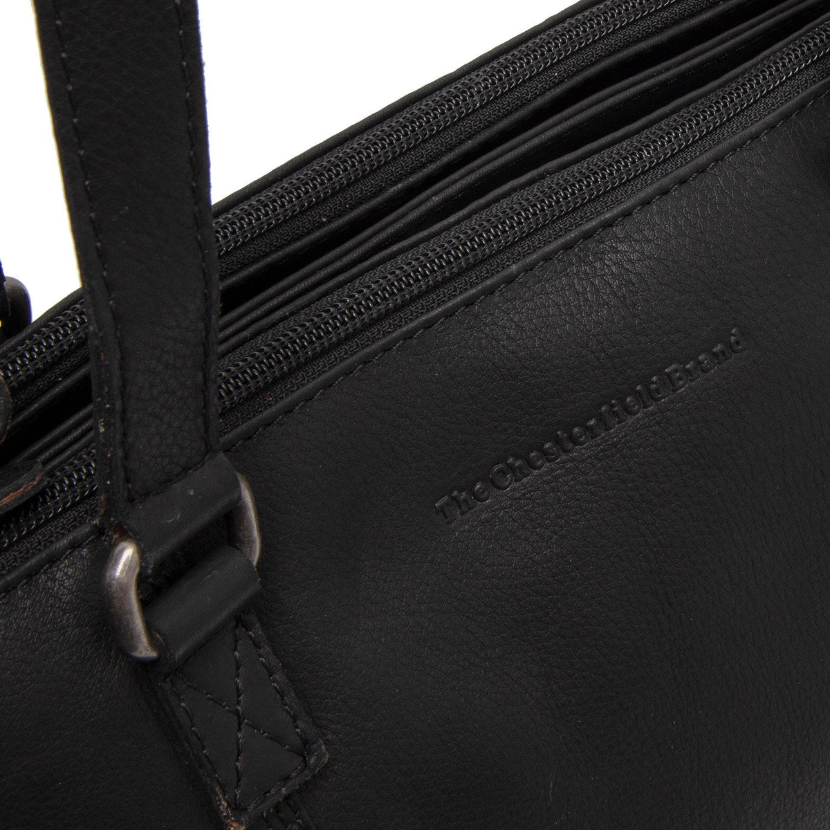 Marvos Full-Grain Leather Shoulder Bag نسائي – alternate product view 3