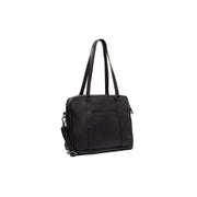 Pretoria Full-Grain Leather Shoulder Bag نسائي in Classic 100% Full-Grain Leather - Full Exterior Front Profile View | Buy Online
