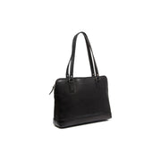 Selvino Full-Grain Leather Shoulder Bag نسائي in Classic 100% Full-Grain Leather - Full Exterior Front Profile View | Buy Online