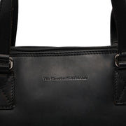 
Classic 100% Full-Grain leather Bag - عرض خلفي يوضح أحزمة الجلد المقواة والخياطة المتقنة